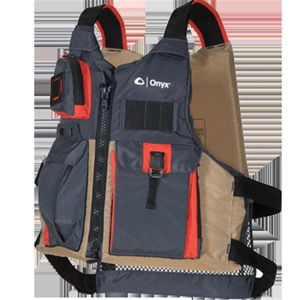 Onyx Outdoor Kayak Fishing Paddle Vest, Tan - 2XL ON476545